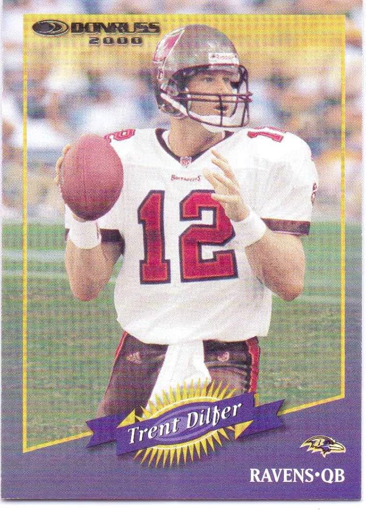Amazon.com: Trent Dilfer 2000 Donruss #12 - Baltimore Ravens