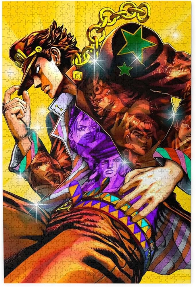 Amazon.co.jp: パズル ジョジョの奇妙な冒険 アニメ ジグソーパズル