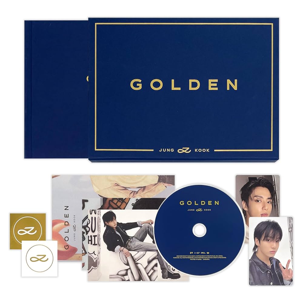 Amazon.com: JUNGKOOK - [GOLDEN] (SUBSTANCE Ver.) Book Case + Photo