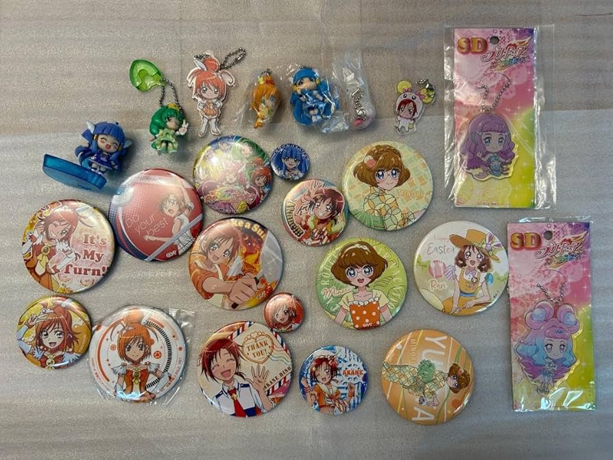 Amazon | スマイルプリキュア 缶バッジセット | バッジ | おもちゃ