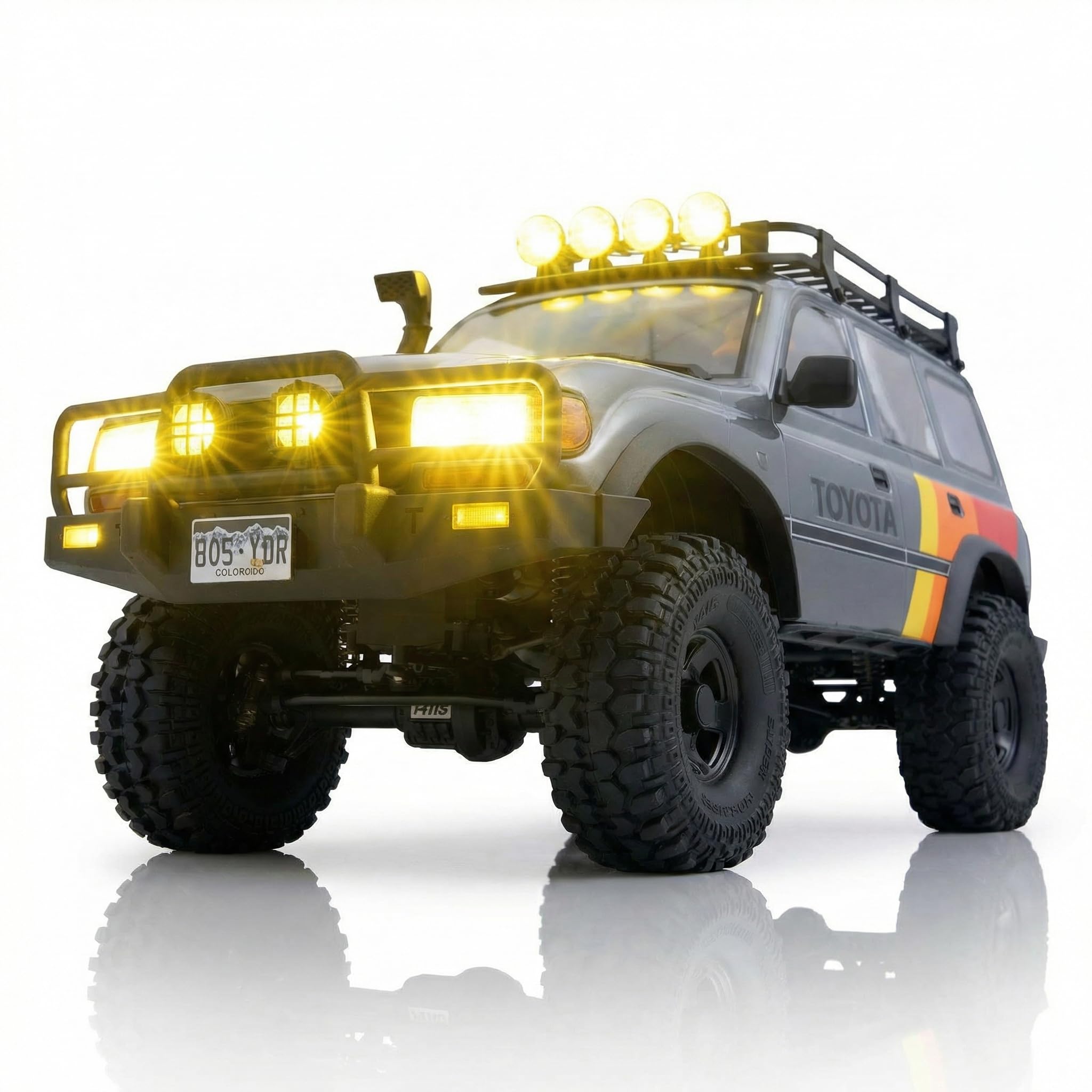 Amazon.com: EAZYRC FMS FCX10 1/10 RC Crawler LC80 Series-Official