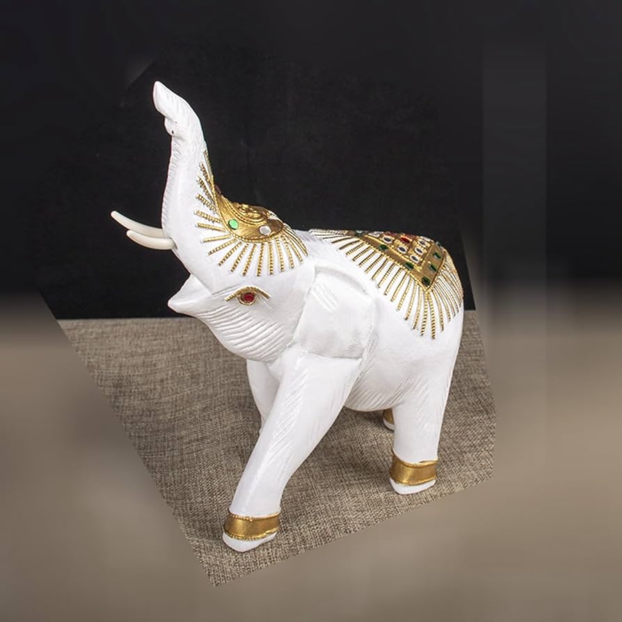 Amazon.co.jp: 木製彫刻 木彫りミニ型 置物 ゾウ アニマル 動物置物