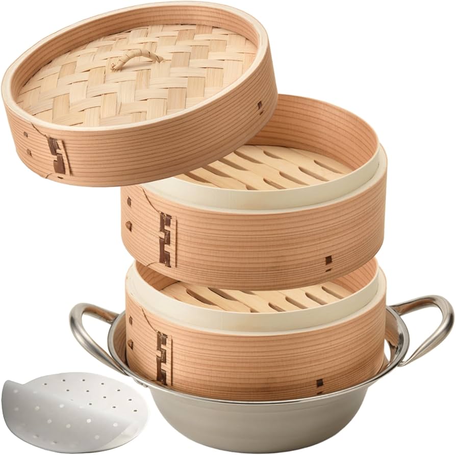 Amazon | ハイスト Hist ih対応 【鍋つき】 蒸篭（セイロ） 2段（本体2