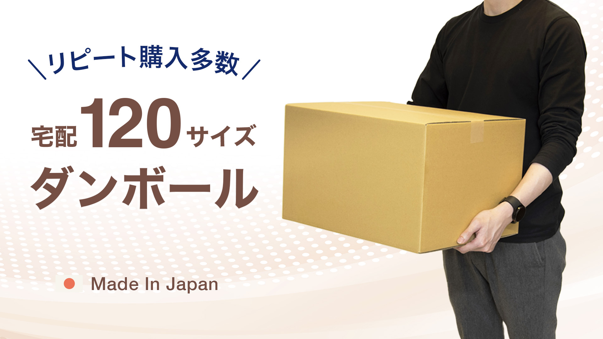 Amazon | ボックスバンク ダンボール 宅配120サイズ 5枚セット