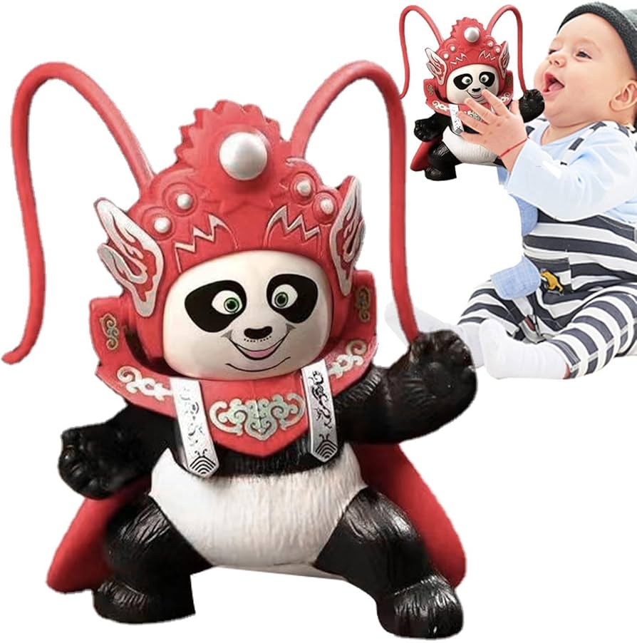 Amazon | パンダの顔が変わる人形, 4種類の表情変更方法を備えたパンダ