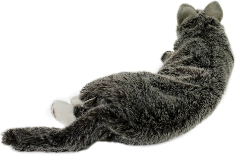 Amazon.co.jp: ねそべり猫 グレー KOSEN(ケーセン社) 50cm “Lucie