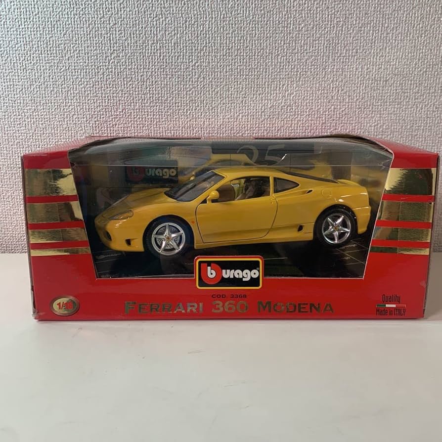 Amazon | 絶版☆ブラーゴ フェラーリ 360 モデナ burago 1/18 Ferrari