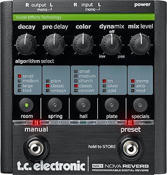 Amazon | t.c.electronic NR-1 NOVA REVERB ギターエフェクター