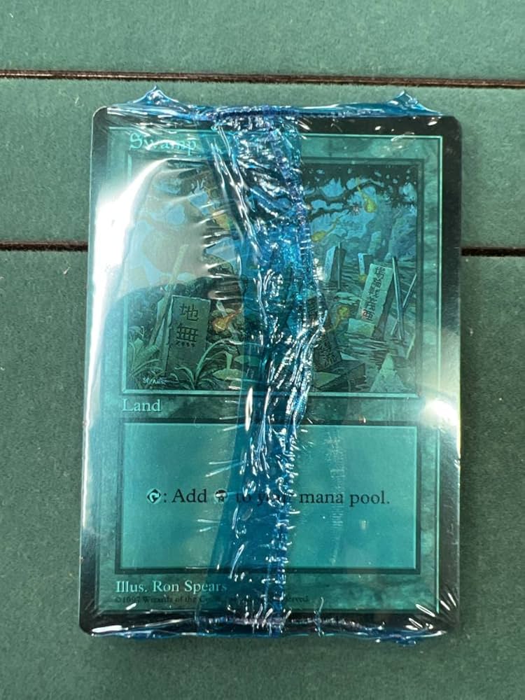 Amazon.co.jp: MTG APAC ランド land 5種類の土地 青パック 沼 平地 山