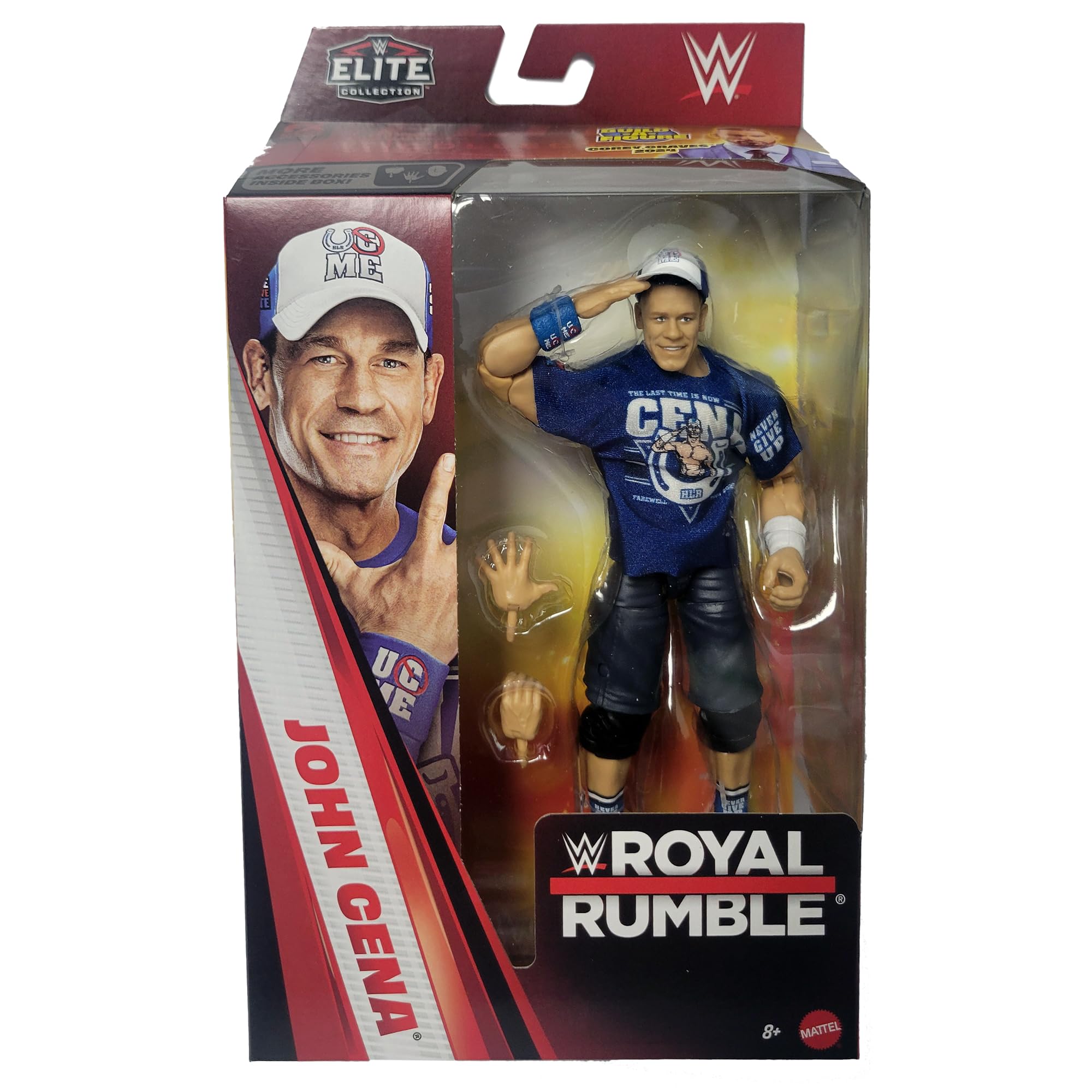 Amazon.com: WWE John Cena (2025) Elite Royal Rumble 2026 : Toys