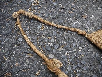 Amazon.co.jp: 【HD31129】藁細工ばんどりバンドリ背当て古道具古民具