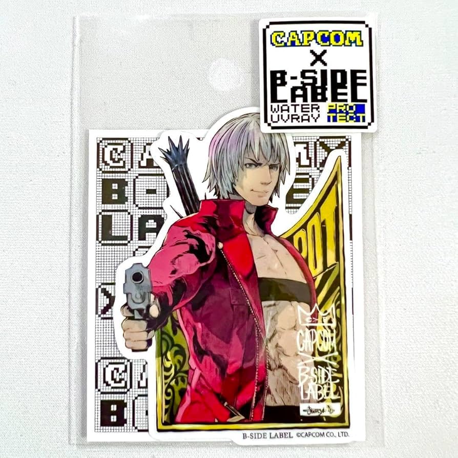 Amazon.co.jp: デビルメイクライ ダンテ B B-SIDE LABEL ステッカー