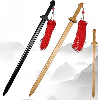 Amazon | 竹剣 竹製太極剣 日本刀 木刀 刀の練習 模造刀 居合刀 木剣