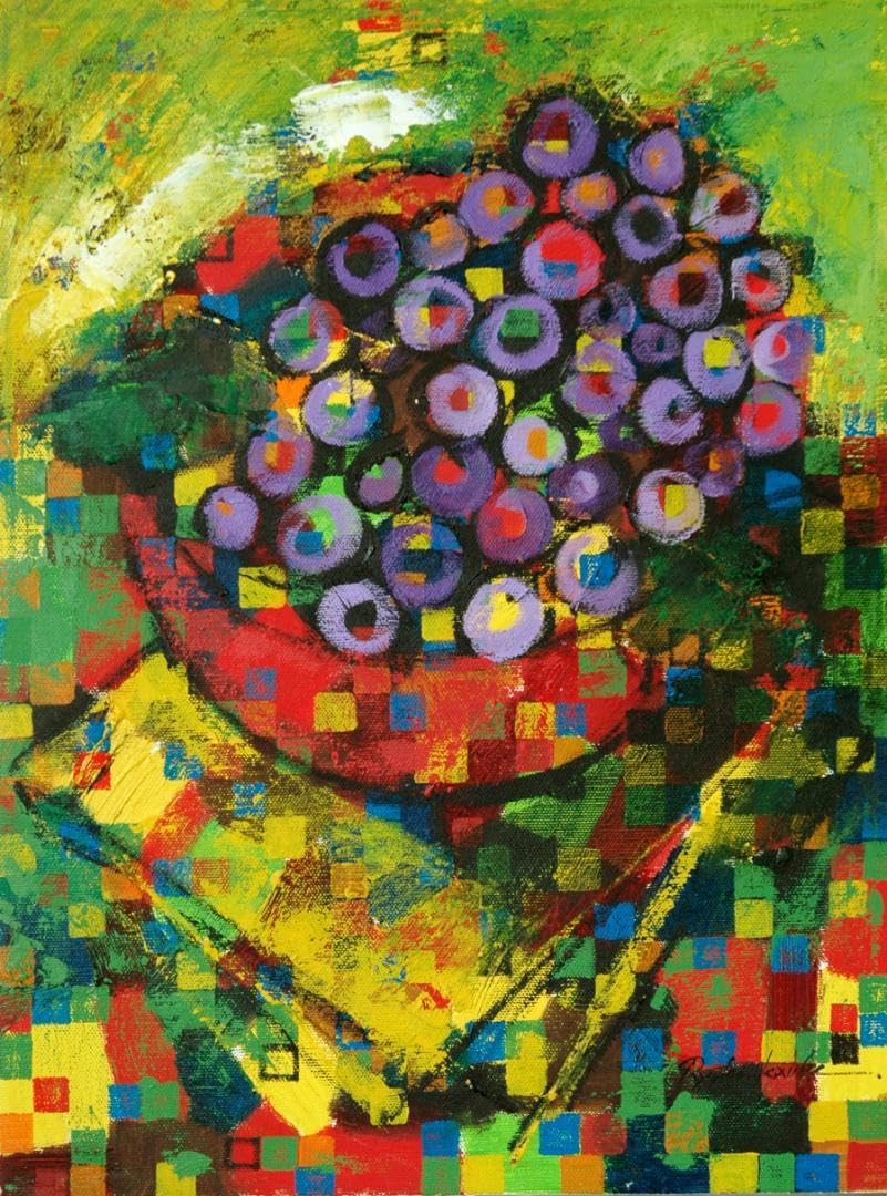 絵画油絵 uF6-010111私の愛しい女たち