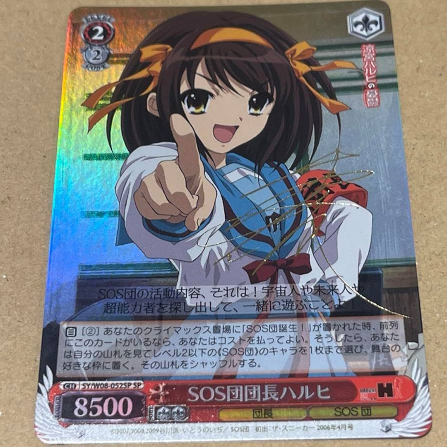 SOS団団長ハルヒサインPSA9