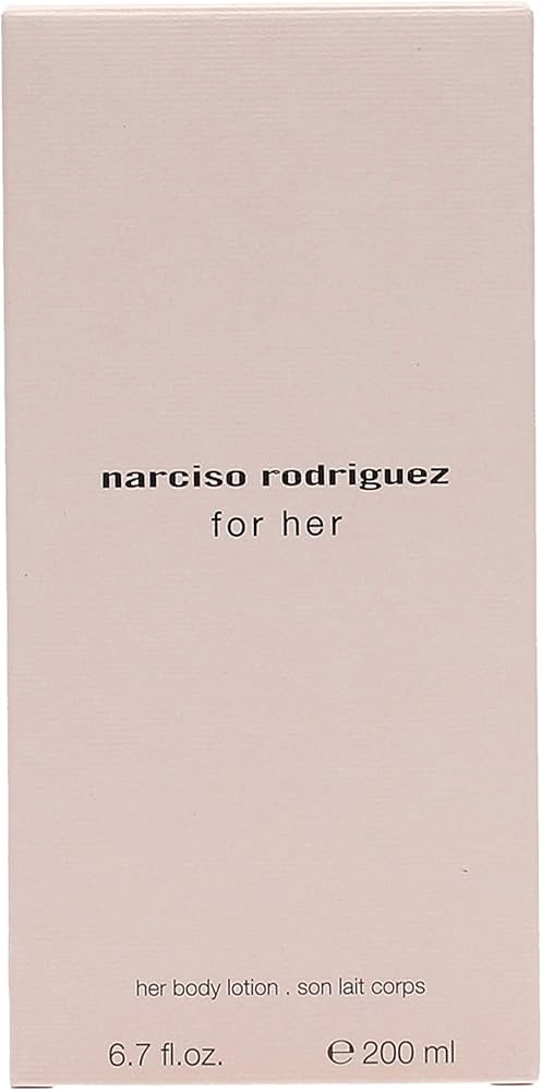 Amazon.com : Narciso Rodriguez for Her 6.7 oz Her Body Lotion