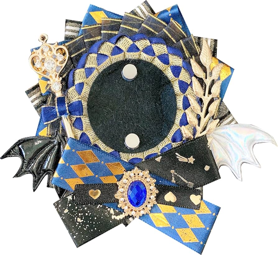 Amazon | 缶バッジ用 痛ロゼット羽付きロゼット 悪魔 57mm 58mm 痛