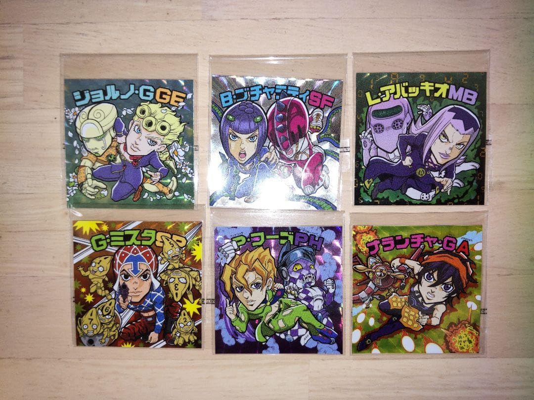 Amazon.co.jp: ジョジョの奇妙な冒険 シール 5部 ジョルノ