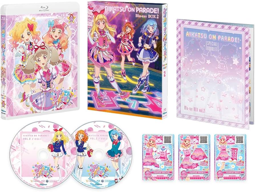 Amazon.com: Aikatsu on parade! Blu-ray BOX 2 : Movies & TV