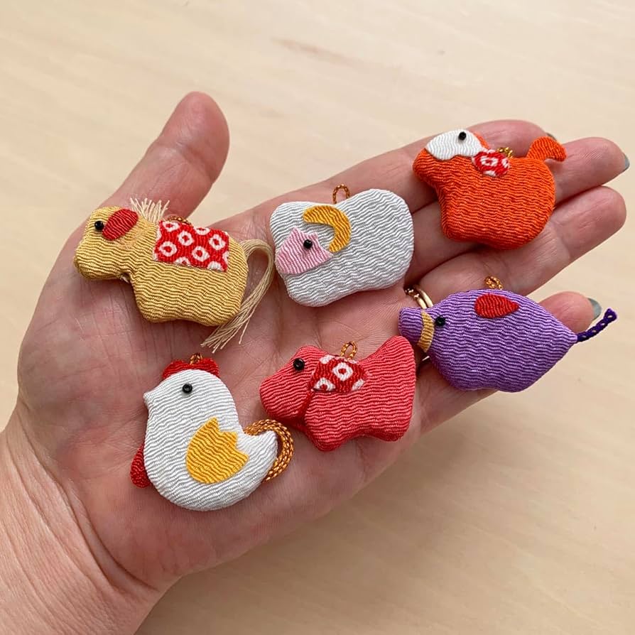 Amazon.co.jp: 十二支・干支◇ちりめん細工 十二支 1個 12支 戌 いぬ