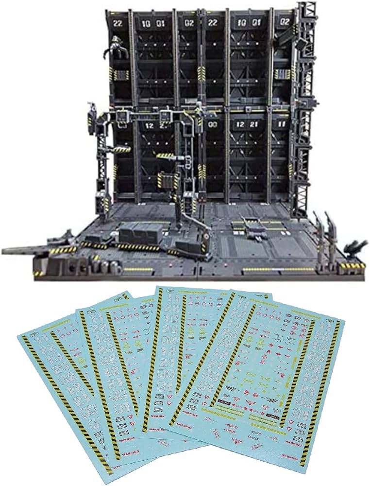 Amazon | (UME-STAR) ガンプラ プラモデル ジオラマベース 格納庫 模型