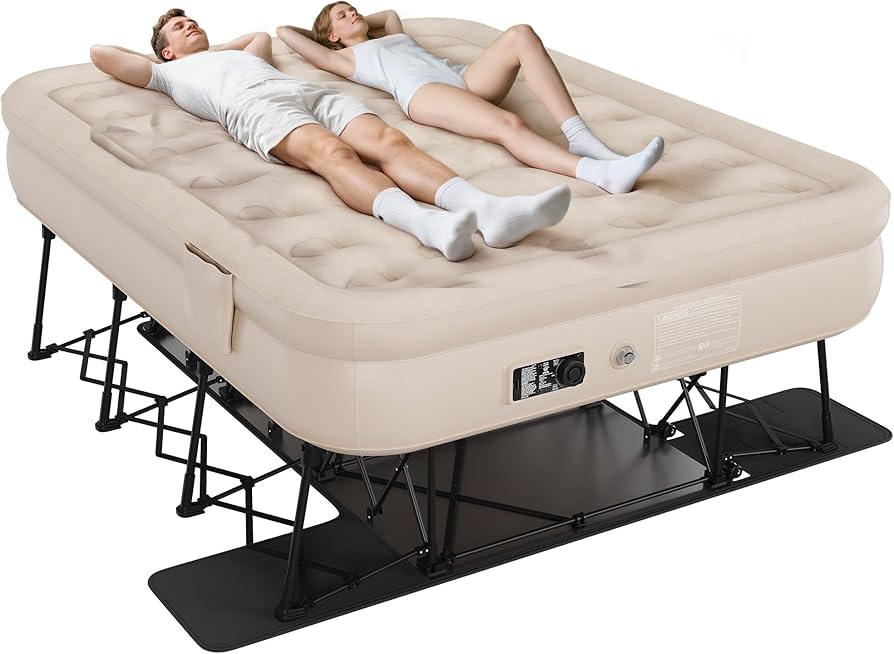 Amazon.com: YITAHOME Inflatable Queen Air Mattress with Steel
