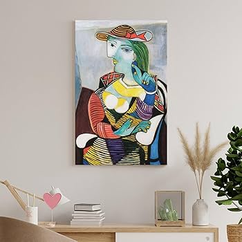 Amazon.co.jp: Pablo Picassoパブロ・ピカソ画家の作品（マリー