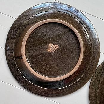 Amazon.co.jp: 小石原ポタリー 毎日プレート 2枚 ホビー グッズ