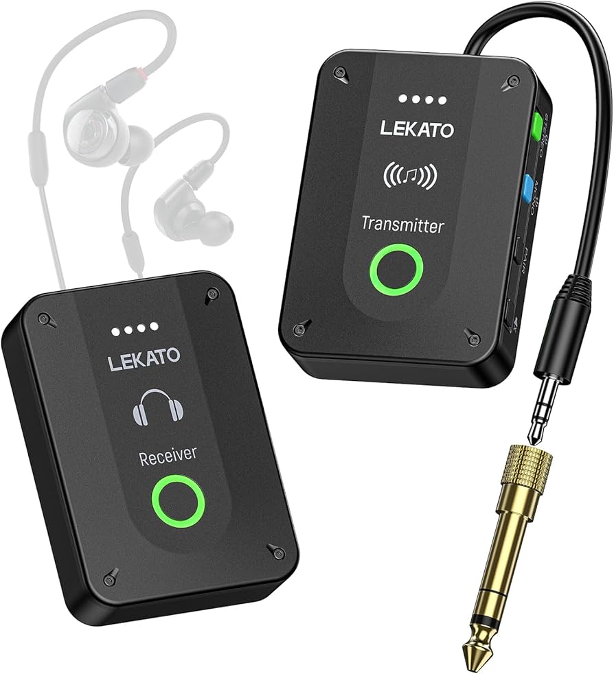Amazon.com: LEKATO Wireless in Ear Monitor System MS-02, Upgraded