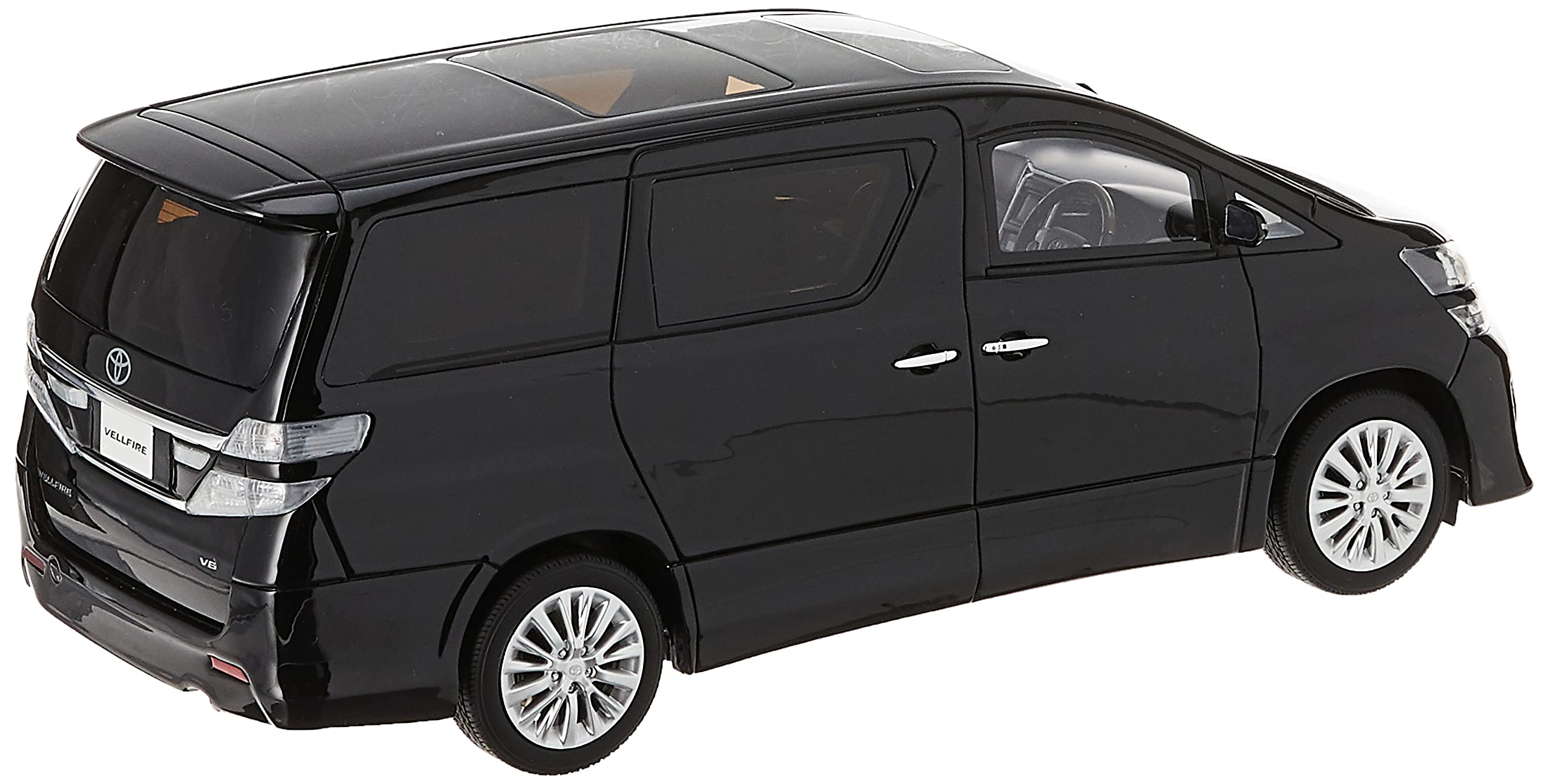 Amazon | 京商 1/18 トヨタ ヴェルファイア ブラック KSR18004BK 完成