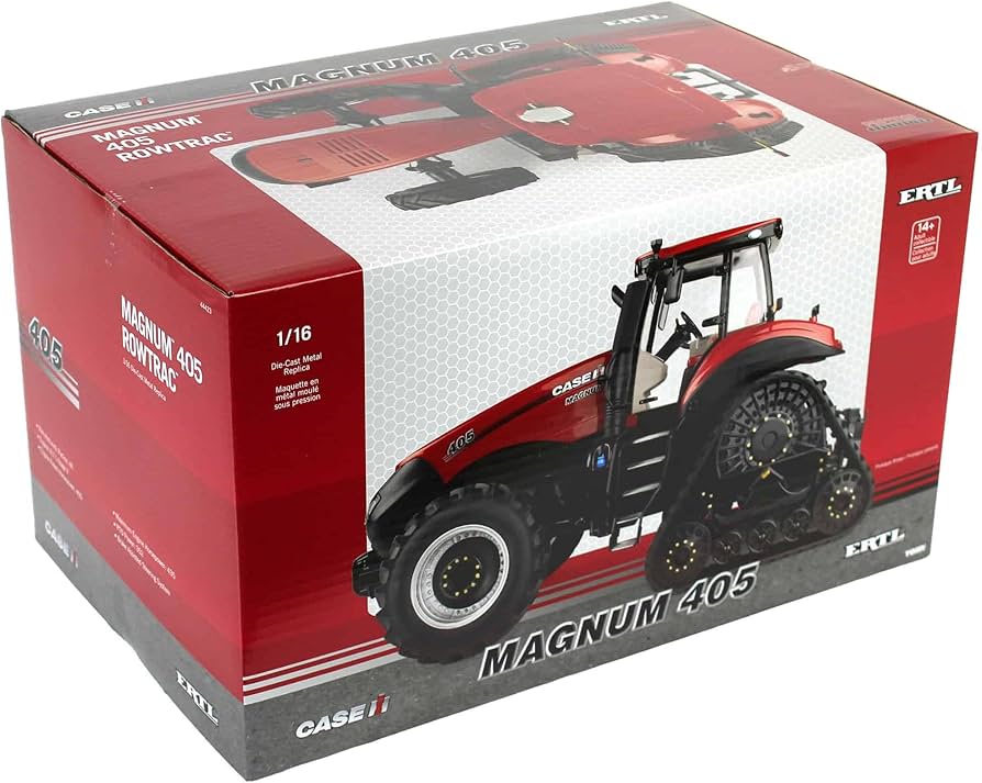 Amazon.com: ERTL 1/16 Case IH Magnum 405 RowTrac Tractor, Prestige