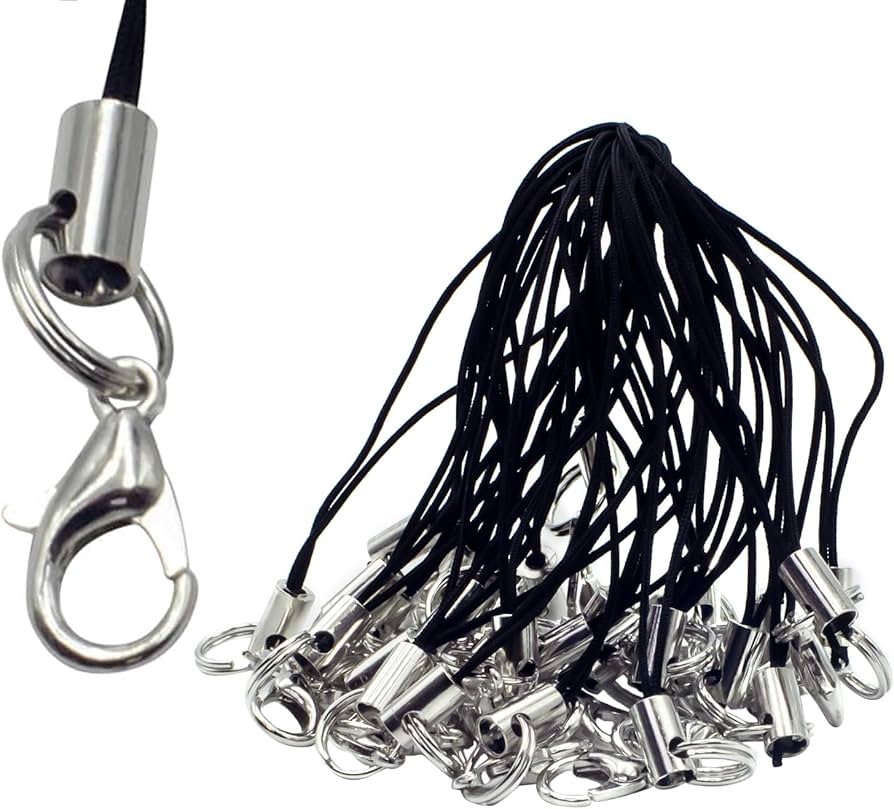 Amazon | 【BEAUTY PLAYER】二重リング付きストラップ 金具 50個