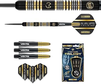 Amazon.co.jp: Winmau Michael Van Gerwyn MvG トリロジー 23g