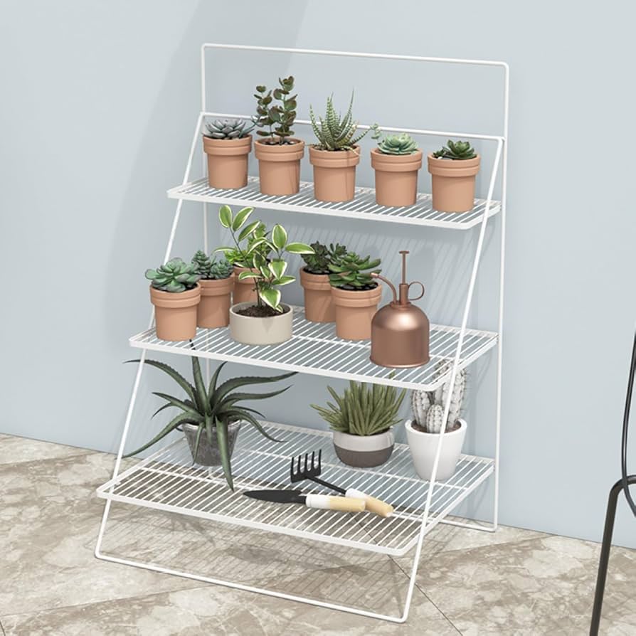 Amazon.co.jp: [GZGZ] ワイヤーボタニカルラック シェルフ カラー4 70