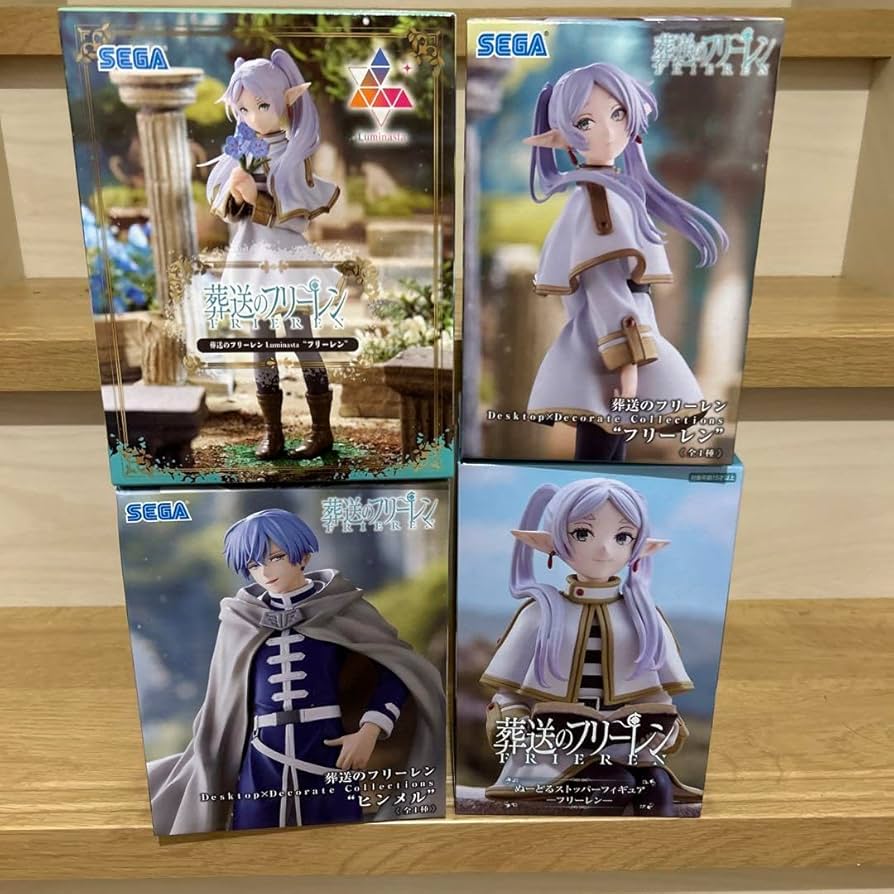 Amazon.co.jp: 葬送のフリーレンプライズフィギュア 4体セット : おもちゃ