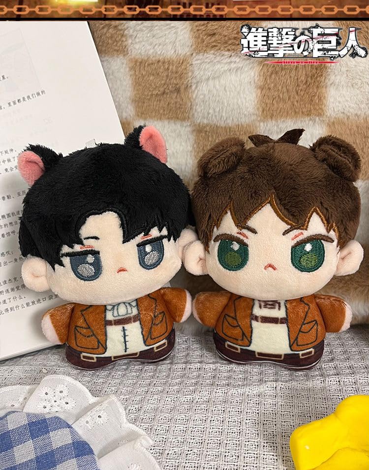 Amazon.co.jp: リヴァイ エレン ぬいぐるみ 進撃の巨人 縫いぐるみ