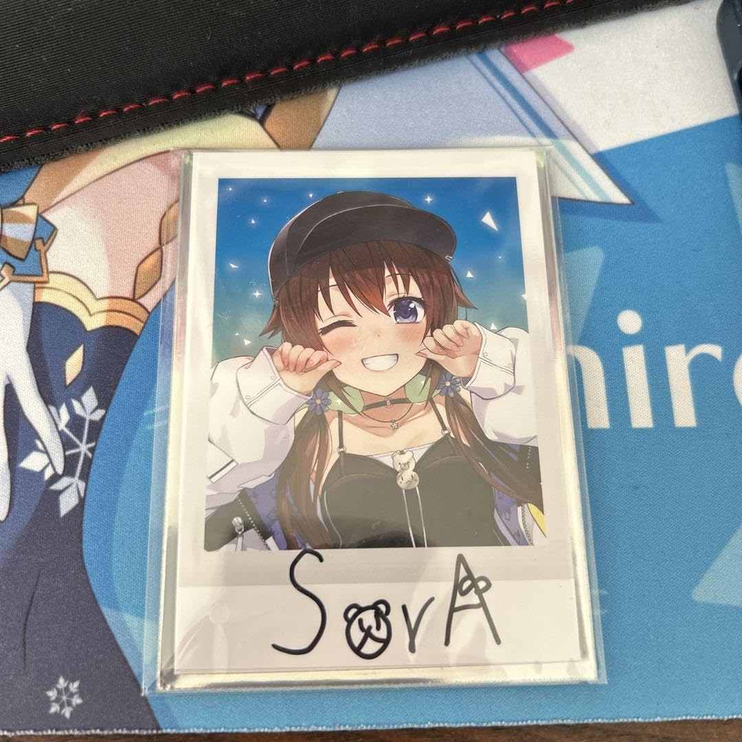 Amazon.co.jp: ときのそら 誕生日記念2023 直筆サイン入りチェキ風