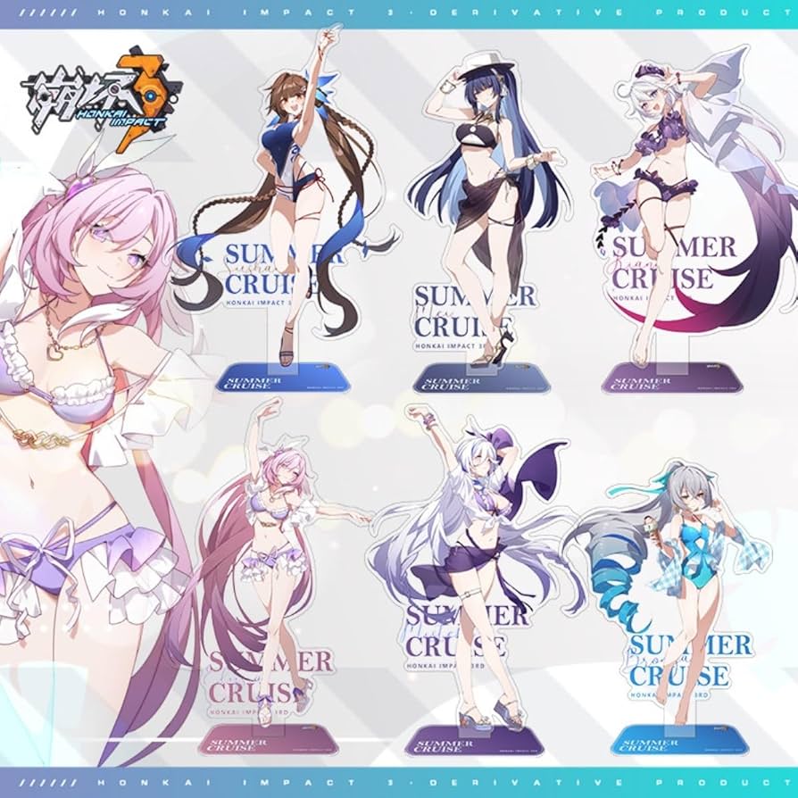 Amazon.co.jp: 崩壊3rd 悠游夏日シリーズ アクリルスタンド 素裳（す