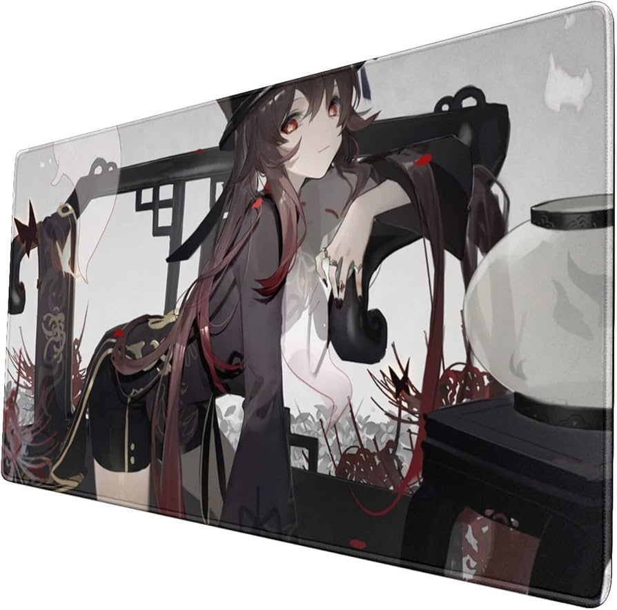 Amazon.co.jp: マウスパッド アニメ 原神 胡桃 ゲーム 40cm*75cm 大型