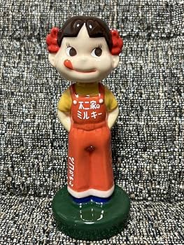 Amazon | 不二家 ペコちゃん 首振り人形 復刻版 1959年頃のペコちゃん