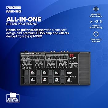 Amazon.com: BOSS ME-90 Guitar Multi-Effects | All-In-One Guitar