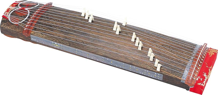 ゼンオン 文化琴 13弦 和楽器 ケース付き ② 文化筝 13本弦 ケース付き