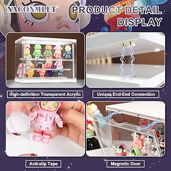 Amazon.com: Naconmlet LED Acrylic Display Case for Funko Pop