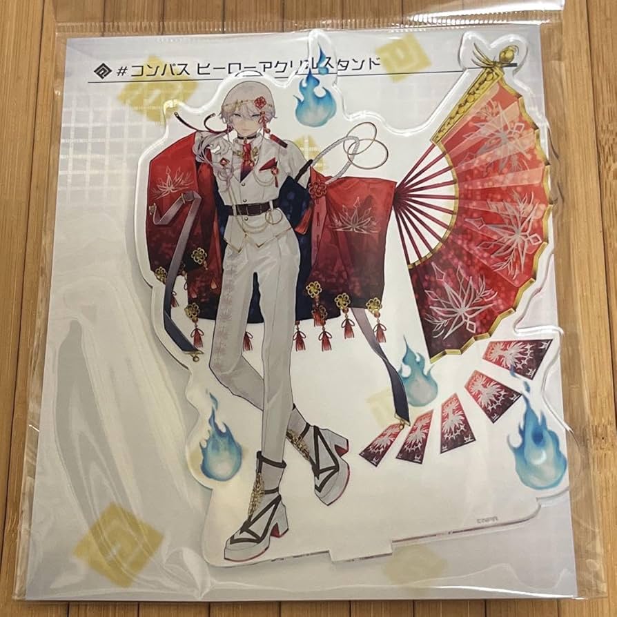 コンパス 鬼ヶ式うら ローソン 等身缶バッジ アクスタ スイパラ スキル