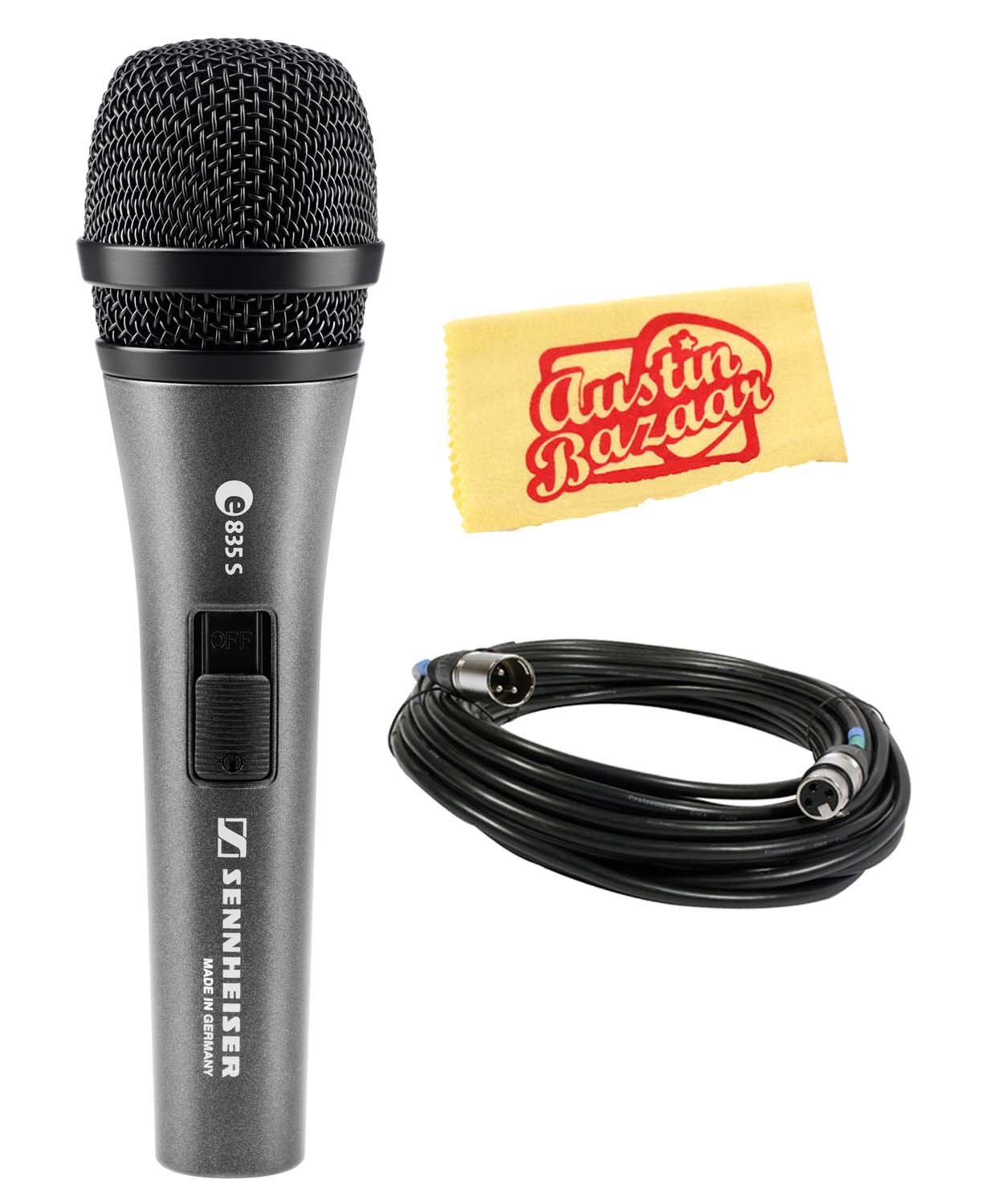 Amazon.co.jp: Sennheiser e835-S 手持ちダイナミックカーディオイド