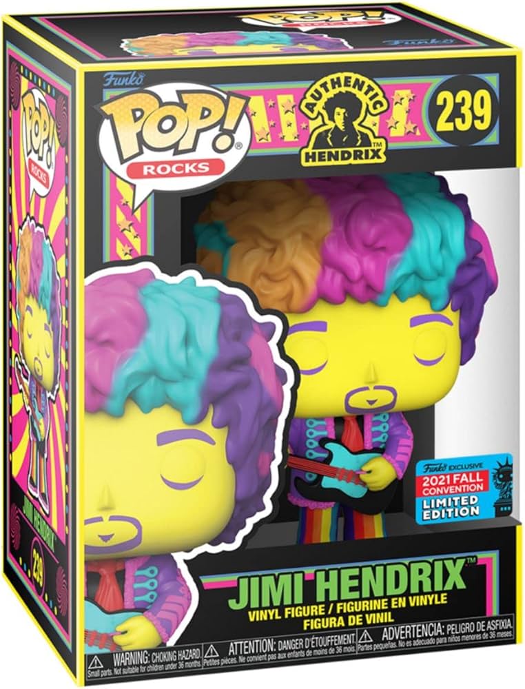 Amazon.com: Funko pop Exclusive Jimi Hendrix : Toys & Games