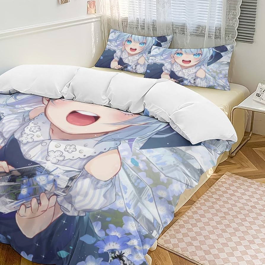 Amazon｜布団カバー 東方シリーズ チルノ 3点セット 寝具カバーセット