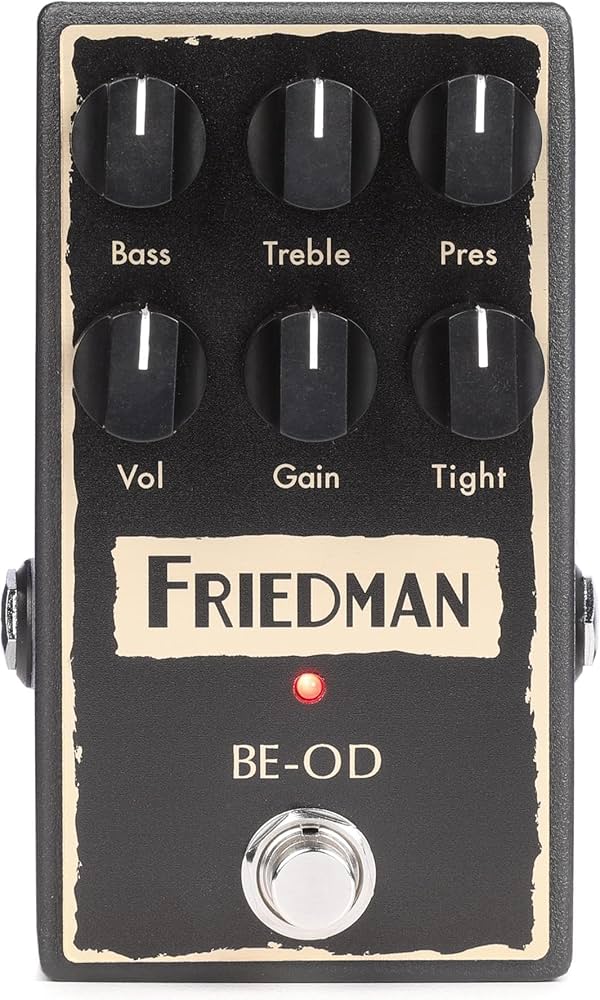 Amazon.com: Friedman Amplification BE-OD Overdrive Guitar Effects