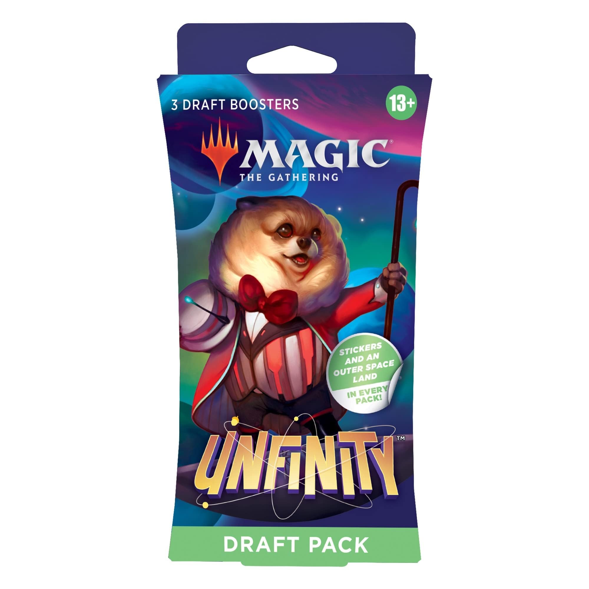 Magic: The Gathering Unfinity 3-Booster Draft Pack | 42 Magic
