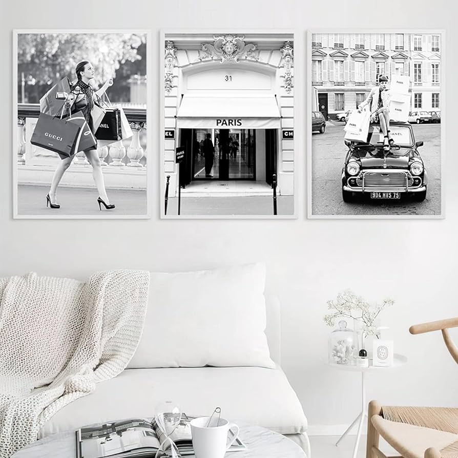 Amazon｜Zgzkmwsss ブレアウォルドーフ白黒ファインアート写真ポスター